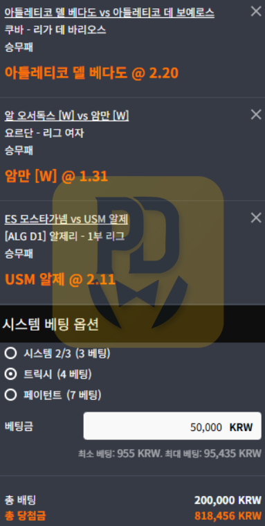 해외배팅사이트 시스템 배팅 조합