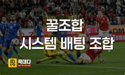 초보 배터를 위한 꿀조합 시스템 배팅 조합
